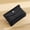 black, variant on Women's PU Coin Purse Small Zipper Wallet Card Holder with Snap Flap, 4.72 x 1.57 x 3.15 in