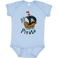 thumbnail image 3 of Inktastic Lil' Pirate Pirate Ship, Blue Bandana Boys or Girls Baby Bodysuit, 3 of 5