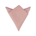 thumbnail image 1 of INSPIRAR CHIC Pañuelos de algodón para hombres en el Día del Padre, pañuelo de bolsillo de color sólido para hombres, marrón rosado, talla única, 1 of 4
