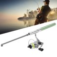 thumbnail image 3 of Mini Portable Mini Pen Shape Fishing Rod Pole Pocket Retractable Fishing Rod with Reel Wheel, 3 of 7