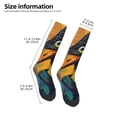 thumbnail image 2 of Daiia Sports Socks Abstract Funny Duck Printed Novelty Crew Socks for Men Women Knee High Socks Cotton Socks Soft & Breathable Support Unisex Socks, 2 of 9