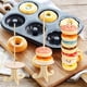 thumbnail image 5 of Soporte de madera para donas, soporte para donas, soporte de madera para decoración de tartas de cumpleaños, bodas, fiestas, paquete de 3, 5 of 5