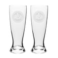 thumbnail image 1 of Irish Celtic Logo Deep Etched 23 oz University Beer Pilsner - Set of 2, 1 of 1