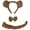 Brown(long tail), variant on Petitebelle Bear Headband Bowtie Tail 3pc Costume (Brown(long tail), One Size)