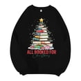 thumbnail image 1 of Mens Christmas Fall Plus Hoodless Pullovers Fashion Sweatshirts Holiday Logo Print Clothing Tops, 1 of 4
