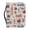 British Flag Newspaper Design, variant on HELLHERO Study Dog Bible Cover for Women, Waterproof Church Bible Bag with Zippered Handle for Study Christian Prayer Study Bible Study