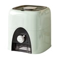 thumbnail image 1 of jifeng Rice Storage Bin Cereal Container for Cupboard Restaurant Kitchen Countertop Green M, 1 of 9