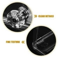 thumbnail image 3 of BRIGHTFUFU Bakery Display Case Countertop Transparent Plastic Multifunctional Storage for Home Users 1Set, 3 of 8