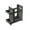 Black, variant on Yoga Mat Storage Rack with Wheels, Home Gym Storage Rack, Workout Storage for Yoga Mat, Foam Roller, Gym Organizer Gym Equipment Storage for Home Exercise and Fitness Gear - White
