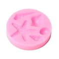 thumbnail image 6 of DOMELAY 5xSilicone Conch Jelly Candy Mould Pink Fondant Cake 5 Pcs, 6 of 8