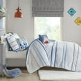 thumbnail image 3 of Urban Habitat Kids Cotton Comforter Set with Chenille Trims in Blue, 3 of 15