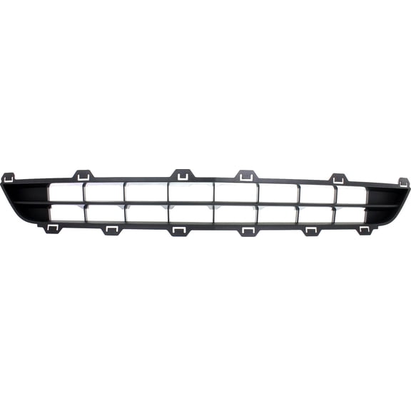 Bumper Grille Compatible with LINCOLN MKZ 10-12 FRONT Textured Black