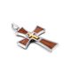thumbnail image 1 of Qarigey Colgante Collar cruzado de múltiples capas Colgantes Fe religiosa Cadena de la suerte Accesorios de larga duración para Halloween Ropa, zapatos y accesorios Miscelánea Acero Qarigey AP017299-01, 1 of 1