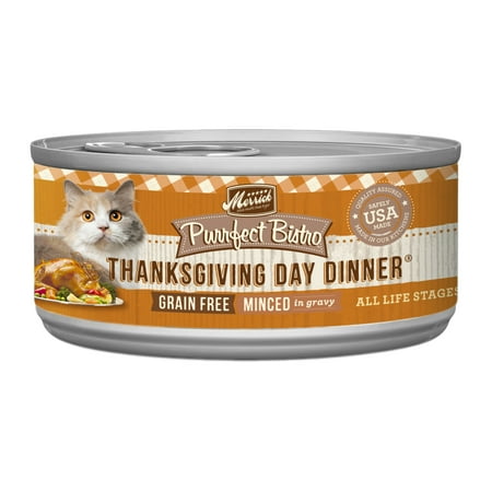 UPC: 0022808018124 | Merrick Turkey Gravy Wet Cat Food 5.5 oz Cans (24 Pack)