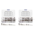 thumbnail image 1 of 300 Pcs Inserts de Réparation de Fil M3 M5 M6 M8 Acier Inoxydable Filetage Heli Insert de Réparation Assortiment, 1 of 9