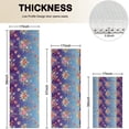 thumbnail image 4 of Pioneer Flower Floral Print Pattern Kitchen Rugs Sets Of 3,Kitchen Runner Rugs Non Skid Washable,Decorative Kitchen Floor Mats for Kitchen,Sink,Laundry,17X30 Inch + 17X47 Inch + 17X59 Inch, 4 of 6