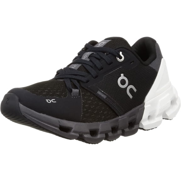 ON CLOUDFLYER 4 WIDE WOMEN SNEAKERS - Black/White