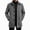 Dark Gray, variant on Rvwovn Men's Button Down Trench Coat Lapel Collar Relaxed Fit Casual Mid Length Outerwear with Pockets