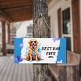 thumbnail image 4 of Happy Father's Day Best Golden Retriever Cool Dad Ever Landscape Wood Sign Goldens Dog Lover Gifts Idea Hanging Wall Home Decor - 12007, 4 of 5