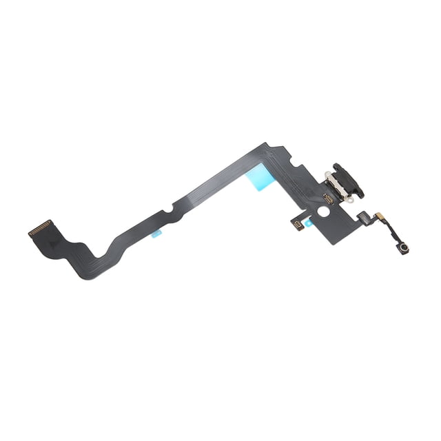 Cable flexible de puerto de carga USB, módulo conector de carga de teléfono de repuesto para iPhone XS Max, color negro