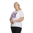 thumbnail image 2 of Reebok Women's and Women's Plus Size Graphic Tee, Sizes XS-4X, 2 of 6