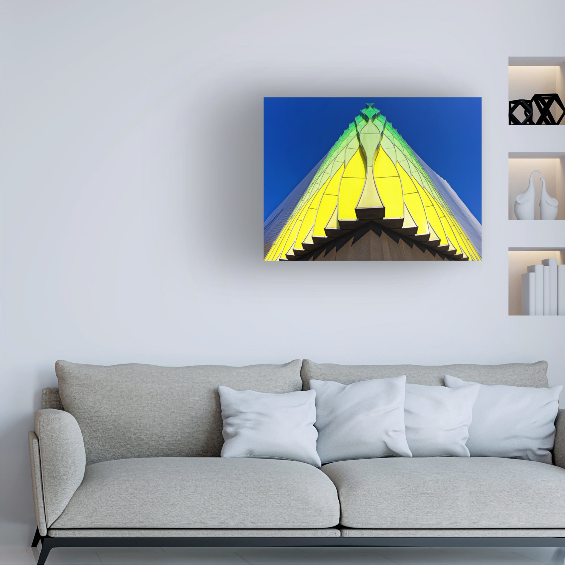 Canvas Wall Art - Martin Fleckenstein 'Umcg Groningen' Wall Art for Living Room, Bedroom, or Office Décor by Trademark Fine Art - 47 x 35 Inches