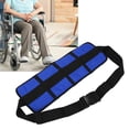 thumbnail image 4 of Wheelchair Restraint Belt, Comfortable Wear Wheelchair  Sturdy Durable Washable  For Home Use For Patients For Hospital Use For Elderly Blue, 4 of 8