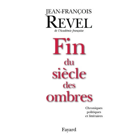 Fin du siècle des ombres, (Paperback)