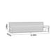 thumbnail image 3 of Organizador magnético para especias | Estante para refrigerador y horno | Organizador de cocina negro con imanes potentes | Diseño compacto, 3 of 5