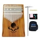 thumbnail image 2 of profesion 17 teclas Piano con sintonizador martillo inglés libro de instrumento Musical Piano Hugo piano kalimba de madera de 17 teclas, 2 of 10