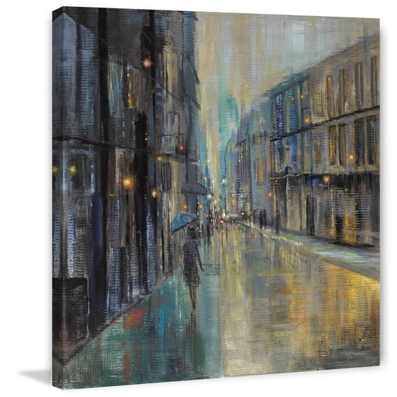 Marmont Hill Metro Lights I by Julie Joy Canvas Wall Art