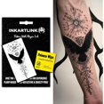 thumbnail image 1 of wonima02 Semi Permanent Tattoos, realistic tattoos, tattoos for domineering men, waterproof, non-reflective, cruelty-free, exquisite packaging, unique design (evil symbol), 1 of 1
