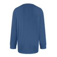thumbnail image 6 of GrmtClth Mens Henley Shirts Fashion Long Sleeve Button T-Shirts Comfy Soft Basic Pullover Shirt with pocket Royal Blue XXXL, 6 of 6