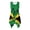 Heart-Shaped Jamaican Design, variant on HELLHERO Cherry Polka Dot Pattern Summer Sleeveless Dress, Side Pockets Sleeveless Sundress Round Neck Long Lasting Wear Asymmetric Hem Midi Dress for Daily