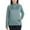 Green, variant on Kirkland Signature Women's Full Zip Fleece Jacket Cream L