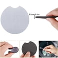 thumbnail image 2 of 10 Pcs Bricolage Graphiques Sublimation Tasse Sous-Verres Blancs Forme de Coeur Carré Rond, 2 of 4