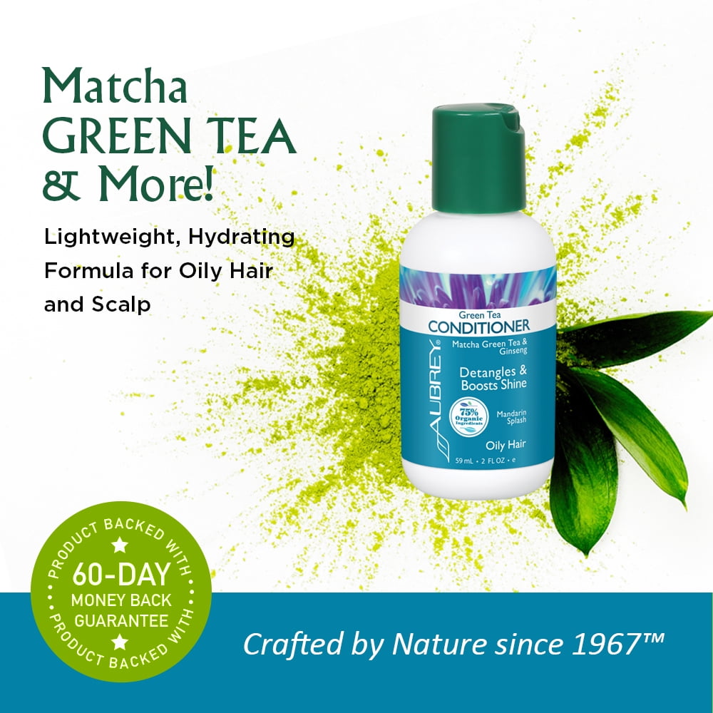 Aubrey Green Tea Conditioner Light Hair Detangler Shine