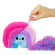 Fluffie Stuffiez Rainbow Small Collectible Feature Plush - Surprise Reveal Unboxing with Huggable ASMR Fidget DIY Fur Pulling, Ultra Soft Fluff