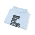 thumbnail image 4 of Electrician Dad Fathers Day Birthday Ideas Hoodie Gifts Hooded Sweatshirt, 4 of 4