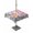 MediumPurple White, variant on Outdoor Tablecloths with Umbrella Hole & Zipper, Blue Purple Gnomes Round Tablecloths 60 Inch, Spring Hydrangea Flower Leaf Green Plaid Waterproof Table Cloth, Patio/Pool/Picnic Table Covers