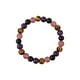 thumbnail image 2 of Pulsera de cristal de piedra natural con cuentas de cristal estilo ojo de tigre y fresa, 2 of 7