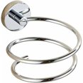 thumbnail image 1 of Chrome Wall Mounted Hair Dryer Holder, 304 Stainless Steel Hair Dryer Storage/holder 107*70mm), Bathroom Accessories, 1 of 4