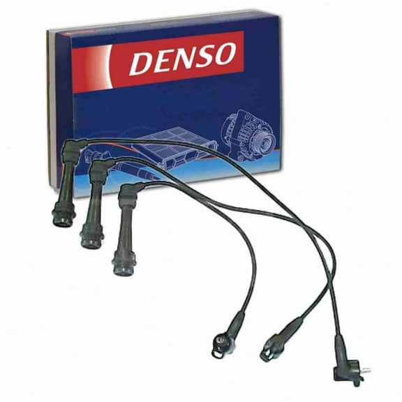DENSO Spark Plug Wire Set compatible with Lexus IS300 3.0L L6 2001-2005
