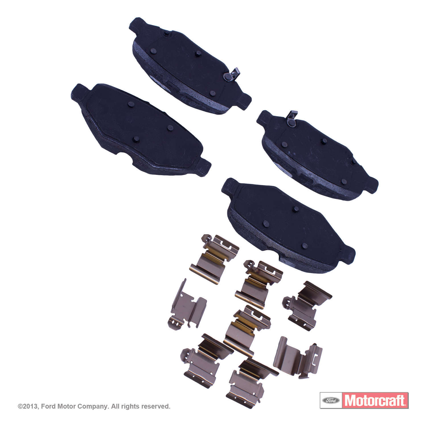 Motorcraft OE Replacement Brake Pad Set Fits select: 2013-2019 FORD EXPLORER, 2013-2019 FORD TAURUS