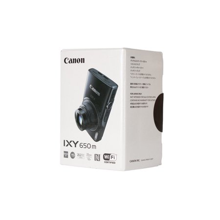 【送料無料】Canon キヤノン IXY650m ブラック コンパクトデジタルカメラ