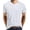 White, variant on Male Spring Summer Comfortable Lightweight T Shirt Solid Color Pocket Short Sleeve Top Mens T Shirt 3xlt Medium T Shirt T Shirt Dress Men T Shirts Casual Graphic V Neck T Shirts Workout Shirt Alt