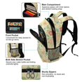 thumbnail image 5 of FORMRS Kids School Backpack Elementary Student Unisex Travel Bookbag with Reflective Stripes, Colorful Flower, 5 of 7