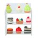 thumbnail image 2 of Mueble para tartas de casa de muñecas perfke escaparate simulación gabinete de pastel, 2 of 9
