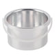 thumbnail image 3 of Replacement Wax Inner Pot Reusable Uniform Heat Conduction Silver Wax Warmer Inner Pot Durable  for Family ANGGREK Otros, 3 of 8