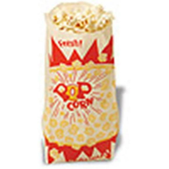 Benchmark USA 41001 Paper Popcorn Bags - 1 ounce